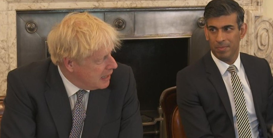 Борис Джонсон та Ріші Сушак, прем'єр-міністр Великобританії, вибори, відставка трас