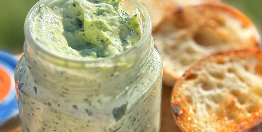 чесночное масло