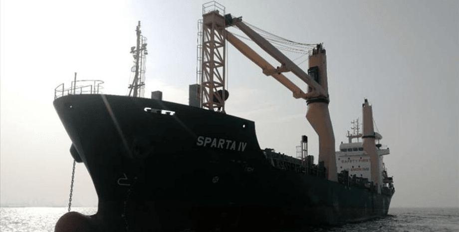спарта 4, корабль, судно, грузовое судно