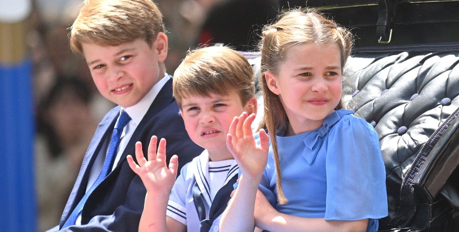 принц Луї, принц Джордж, принцеса Шарлотта