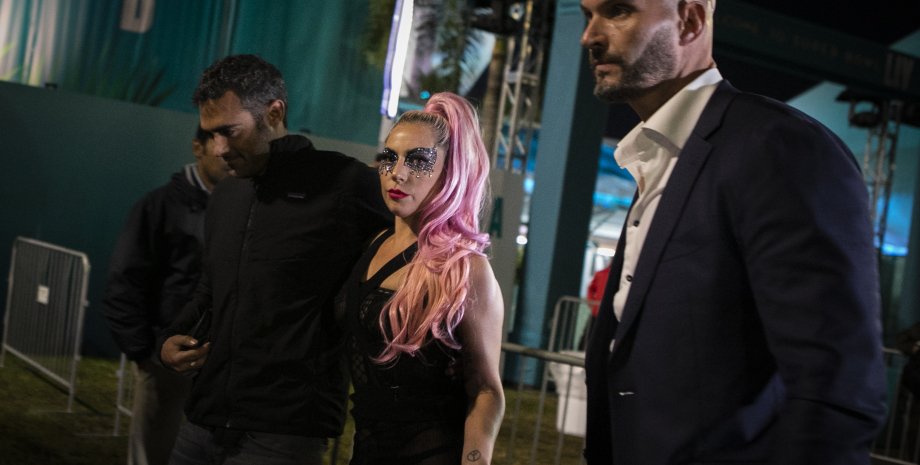 Леди Гага и Майкл Полански Леди Гага, Леди Гага бойфренд, Леди Гага личная жизнь, майкл полански, концерт Кэти Перри