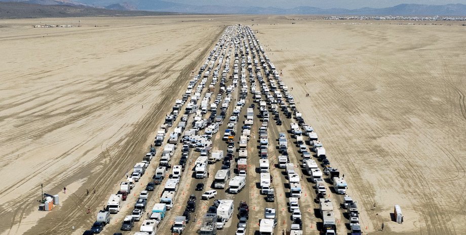 Фестиваль Burning Man, пустеля, сша, продукти, умови фестивалю, невада, лід