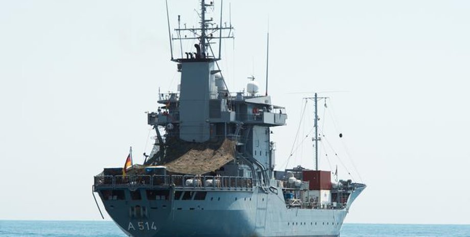 Плавбаза ВМФ ФРГ Werra