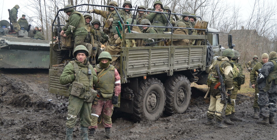 Российские военные, фото