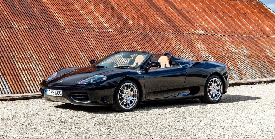Ferrari, Ferrari 360 Spider, Продажа, Великобритания, Авто, Автомобили, Суперкар, Фото Дэвид Бекхэм, Футболист