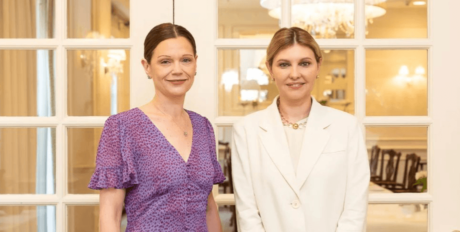 Вікторія Стармер та Олена Зеленська, перша леді України, перша леді великої британії, премʼєр британії кір стармер