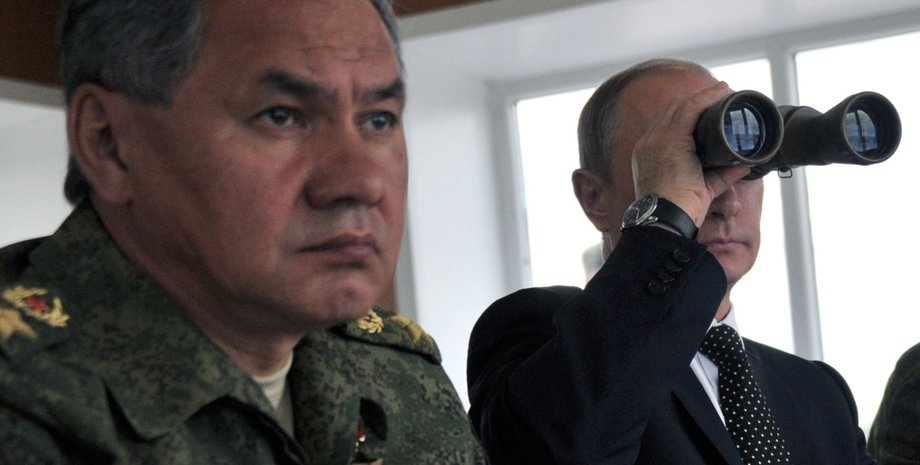 Сергей Шойгу и Владимир Путин