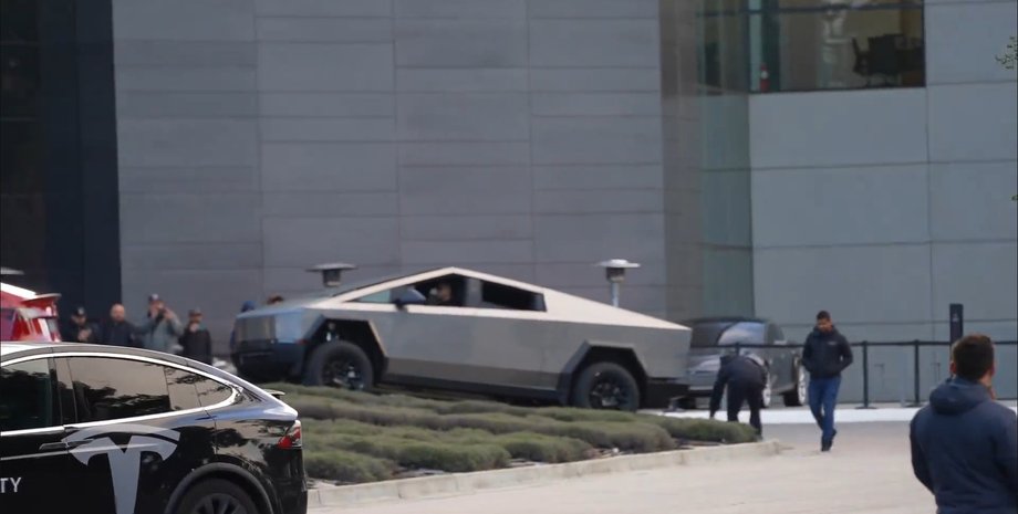 Tesla, Tesla Cybertruck, Пикап, Электрокар, Электромобили, Видео, Курьезы, Бездорожье, Авто, Автомобили