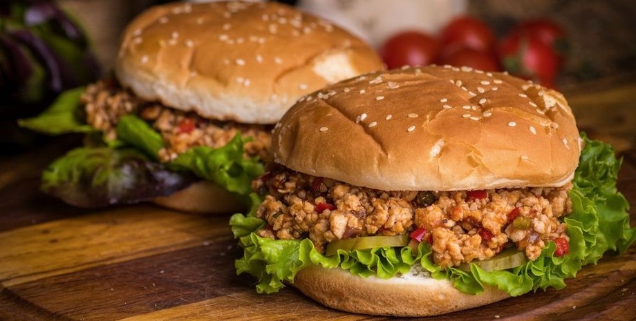 Ленивый бургер, бургер, вкусный бургер