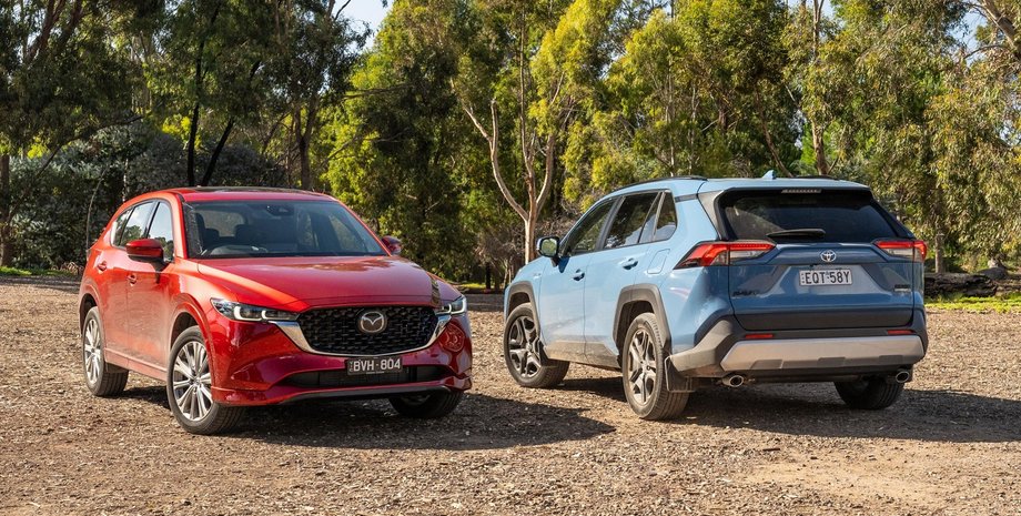 Toyota-RAV4 Mazda-CX-5 Toyota-RAV4 Mazda-CX-5