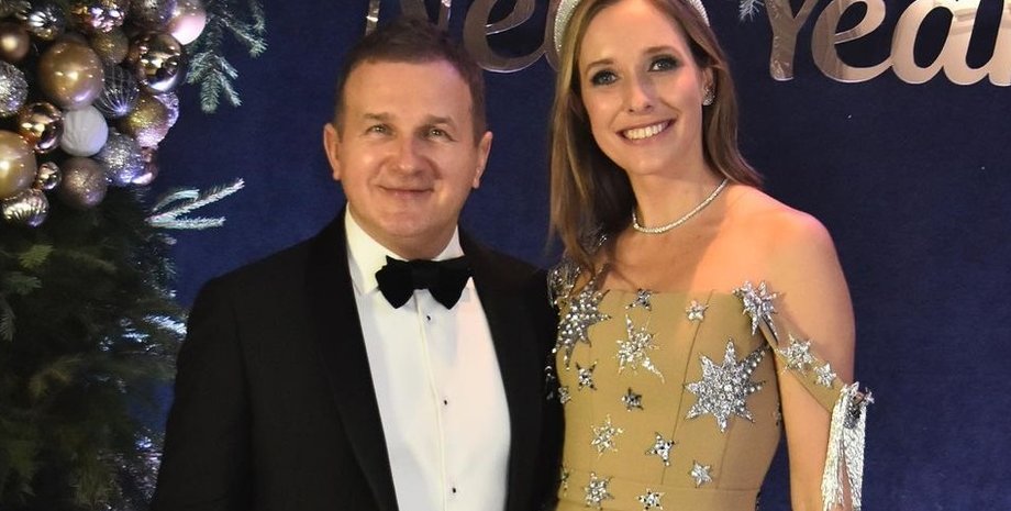 Катя Осадча, Юрій Горбунов, новий рік, знаменитості новий рік