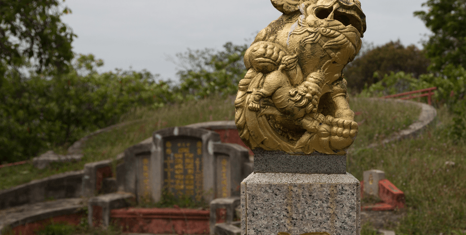 Кладовище, Китай, пам'ятник, символ, поховання,