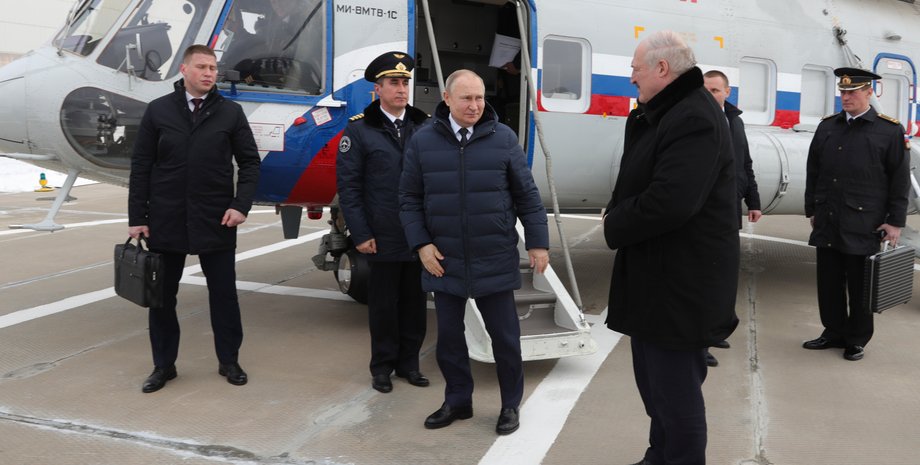 Владимир Путин, ядерный чемоданчик, Александр ЛУкашенко, президент России, президент Беларуси, Лукашенко Путин