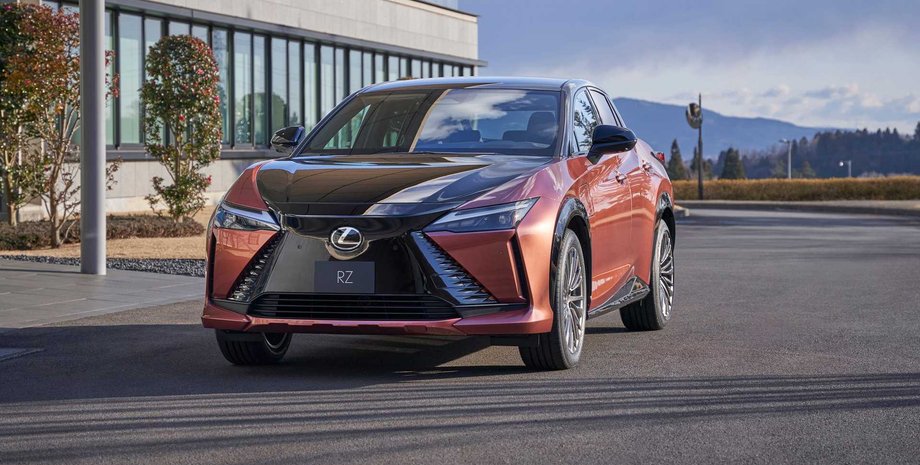 Новый Lexus RZ 450e, Lexus RZ 450e 2023, Lexus RZ 450e, кроссовер Lexus RZ 450e, электромобиль Lexus RZ 450e
