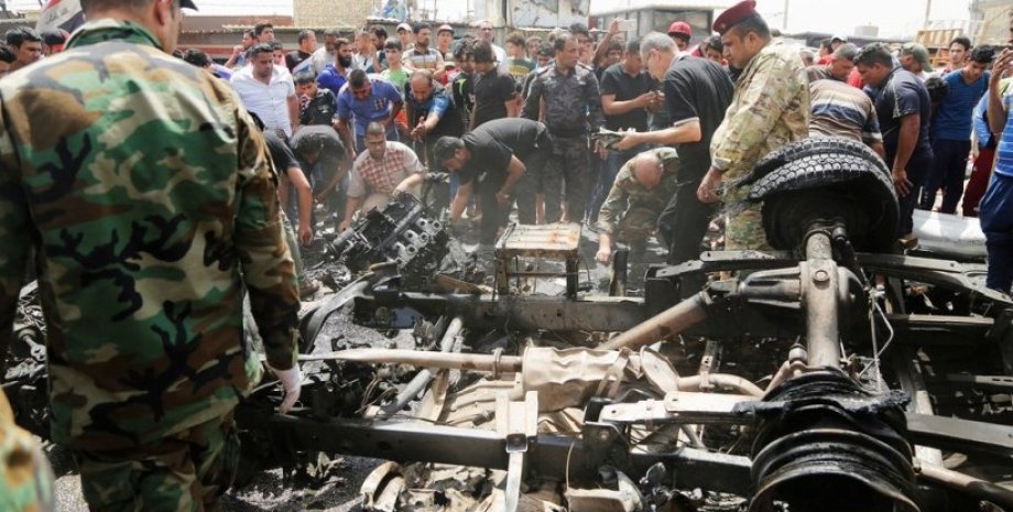 Последствия взрыва в Багдаде / Фото: twitter.com/AlArabiya_Eng