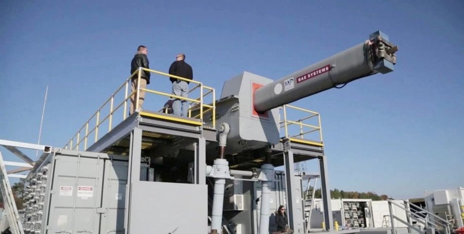 рельсовая пушка китая