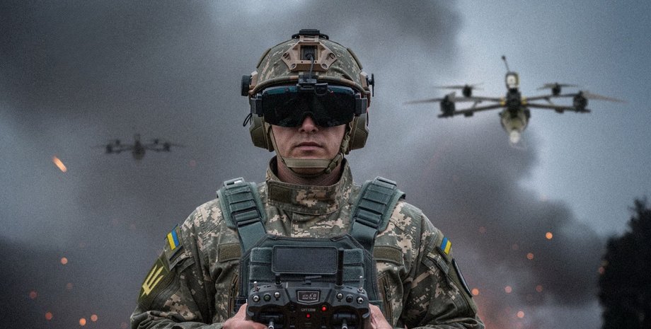 фото оператора дронов ВСУ