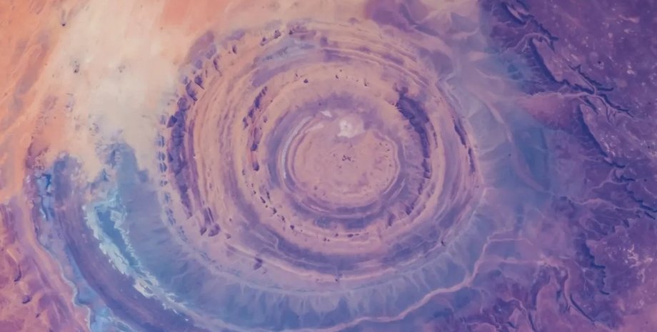 глаз сахары, сахара глаз