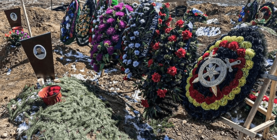 поховання, могили, пвк вагнер