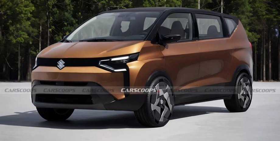 мінівен сузукі, електромобіль Suzuki, мінівен Suzuki, Suzuki YMC