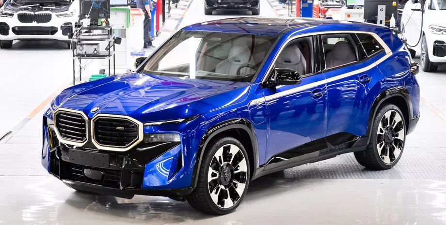 Новий BMW XM, BMW XM, BMW XM 2023, кросовер BMW, найдорожчий BMW, гібрид BMW