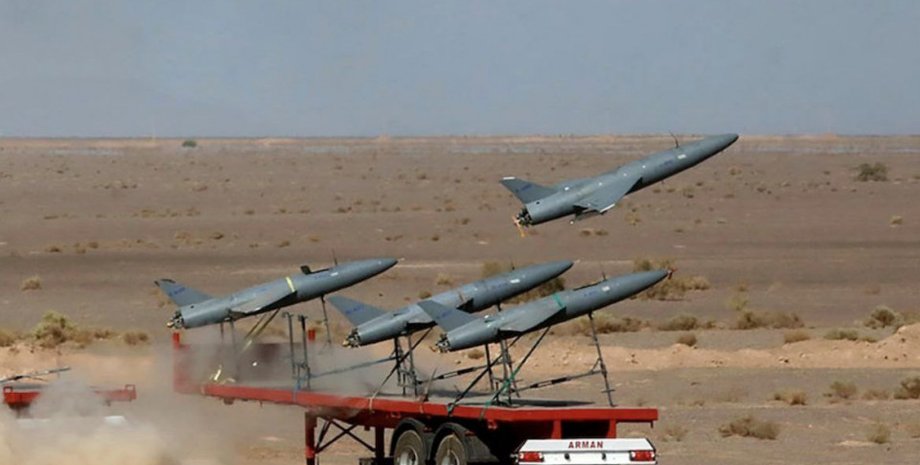 дроны, иранские дроны, ударные дроны