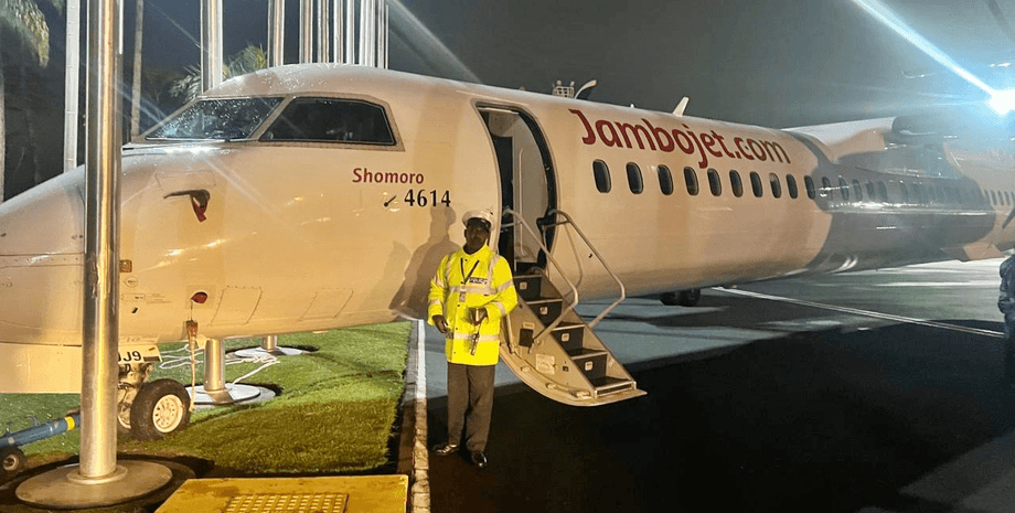 Пілот забув загальмувати, літак покотився, літак врізався у флагшток, пошкоджено літак, забудькуватий пілот, літак скотився з рампи