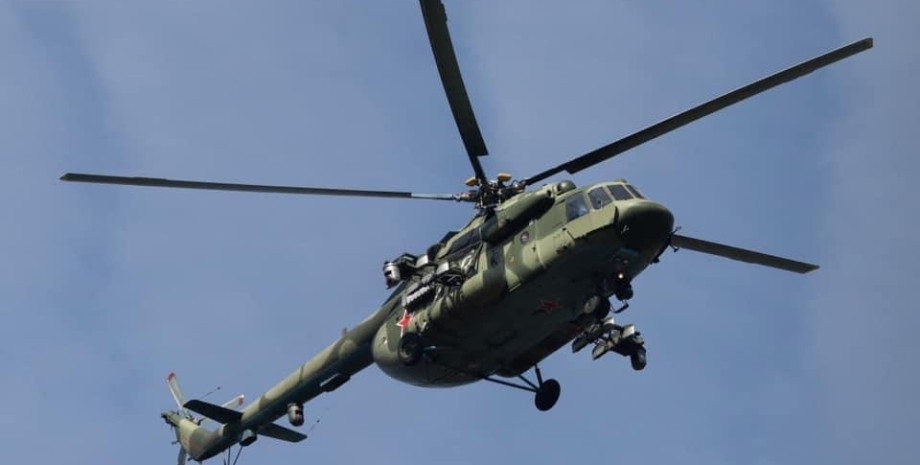 Белорусский вертолет, Белорусский вертолет в Польше, вертолеты в Польше, вертолеты Беловеж