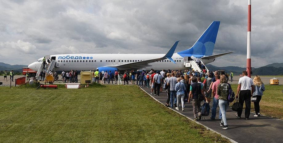 Российский лоукостер "Победа", лоукостер победа, экономия топлива, российские авиакомпании