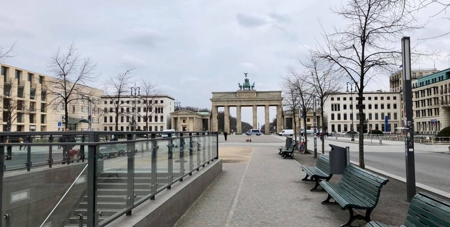 Пустые улицы Берлина/Фото: Greek in Berlin