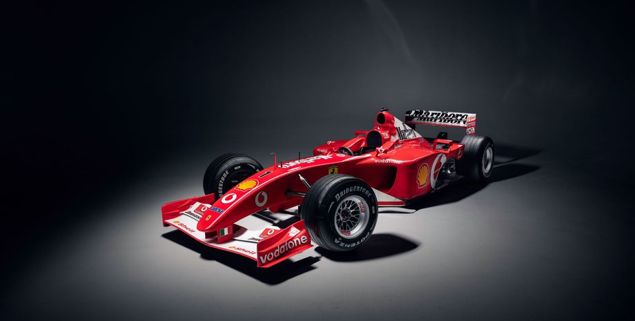 Ferrari, Ferrari F2001b, Авто, Автомобили, Болид, Формула-1, Михаэль Шумахер, Гонки, Аукцион, Фото