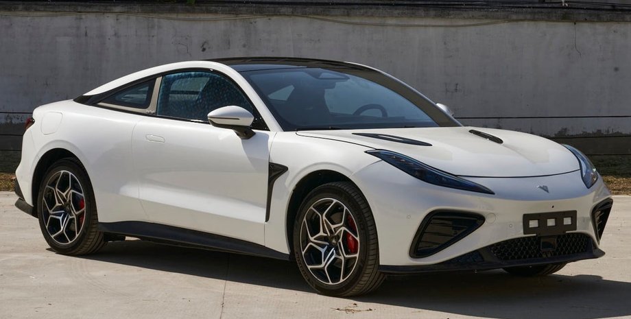 Электромобиль Neta E, китайский электромобиль, новый Neta E, электрический спорткар