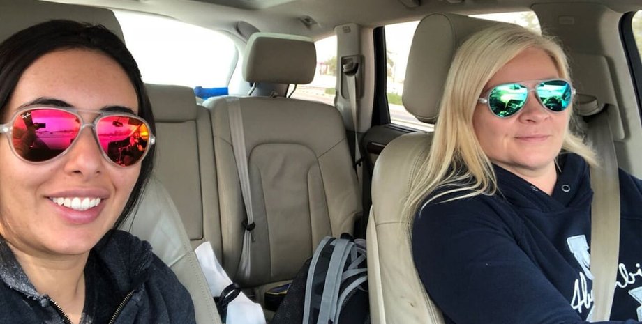 принцеса Латіфа, втеча