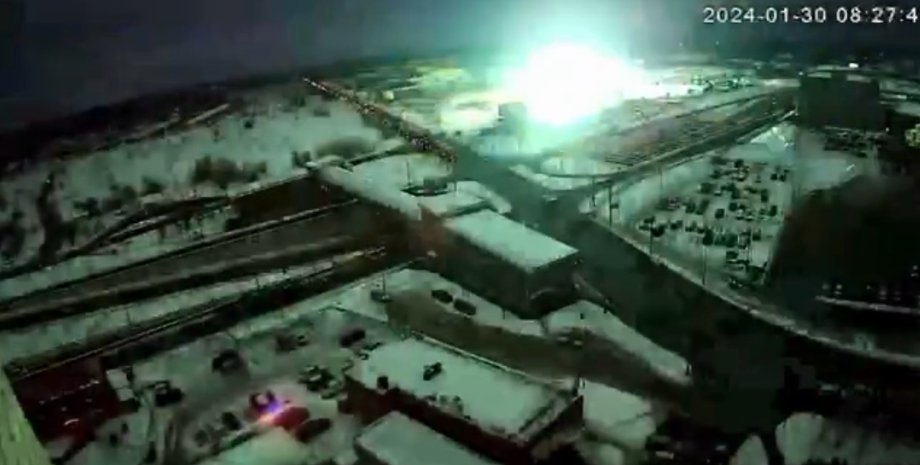 взрыв, вспышка, Москва