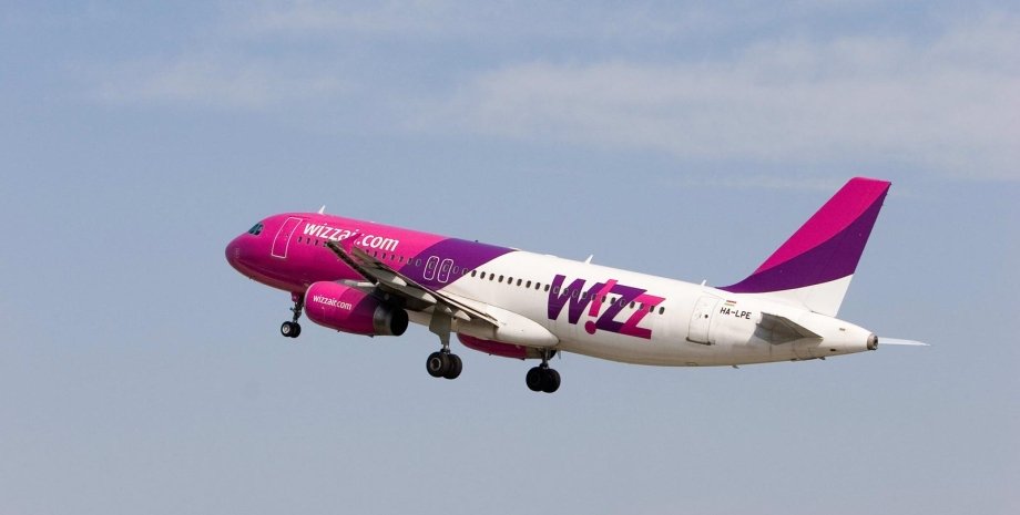 Самолет Wizz Air / Фото из открытого источника