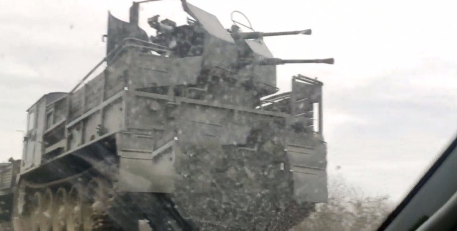 російські окупанти, АТС-59Г, корабельні гармати, тягачі, ЗС РФ, проблеми окупантів, війна РФ проти України