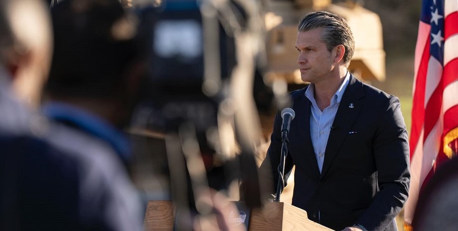 Пит Хегсет министр войны США