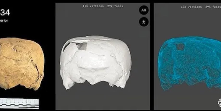 череп кубическая форма археология