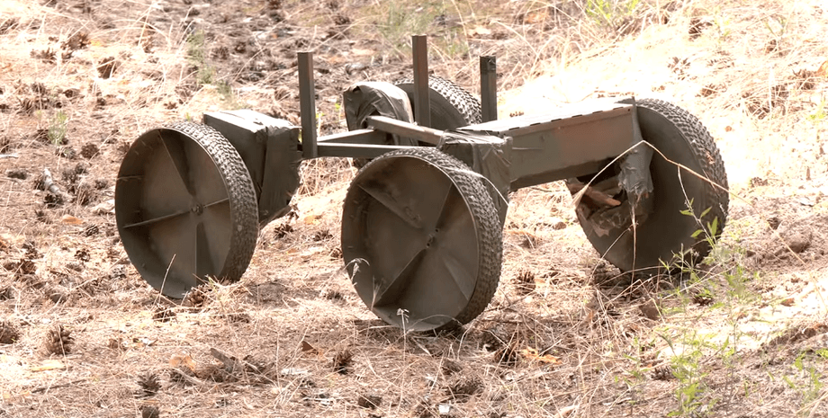 Смайлик, наземные дроны, дроны ВСУ, наземные роботы