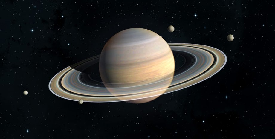 Сатурн спутники