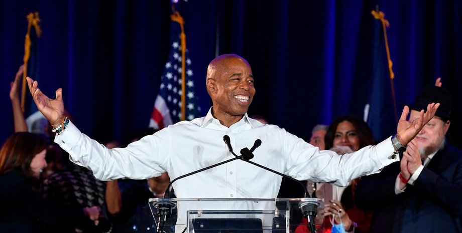 Эрик Адамс, мэр Нью-Йорка