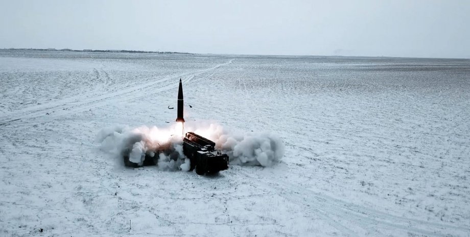 Пуск ОТРК "Искандер-М"