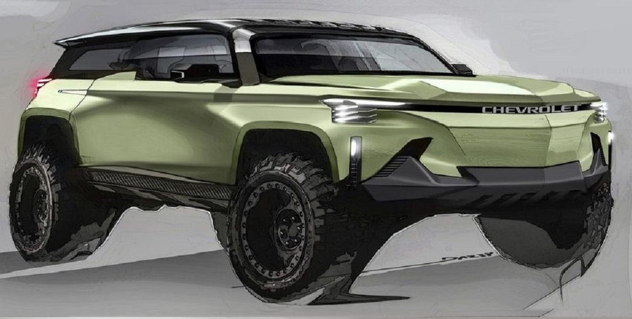 Chevrolet, General Motors, Авто, Автомобілі, Позашляховик, Електромобілі, Фото, Новинки