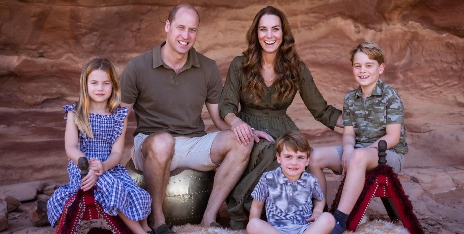 семья принца Уильяма, дети принца Уильяма, члены королевской семьи