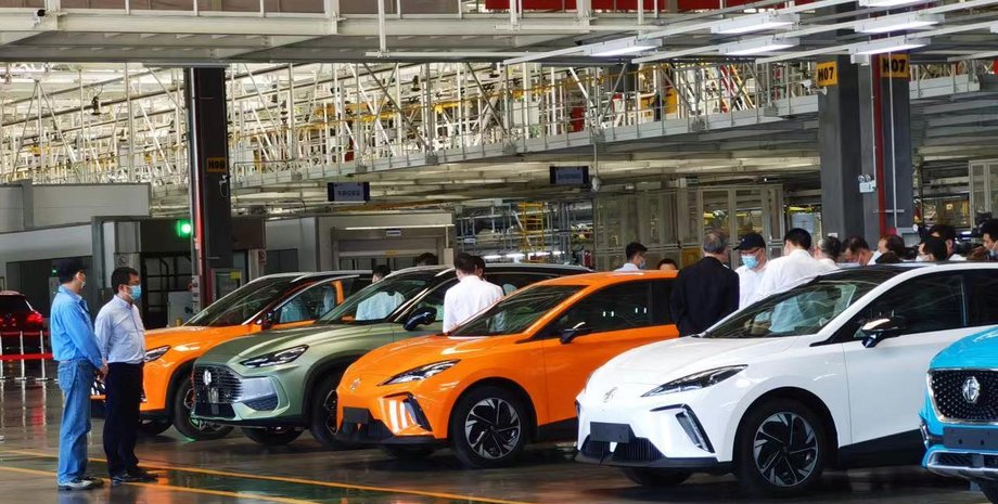 Электромобиль MG, MG CyberE, новый MG CyberE, MG CyberE 2023