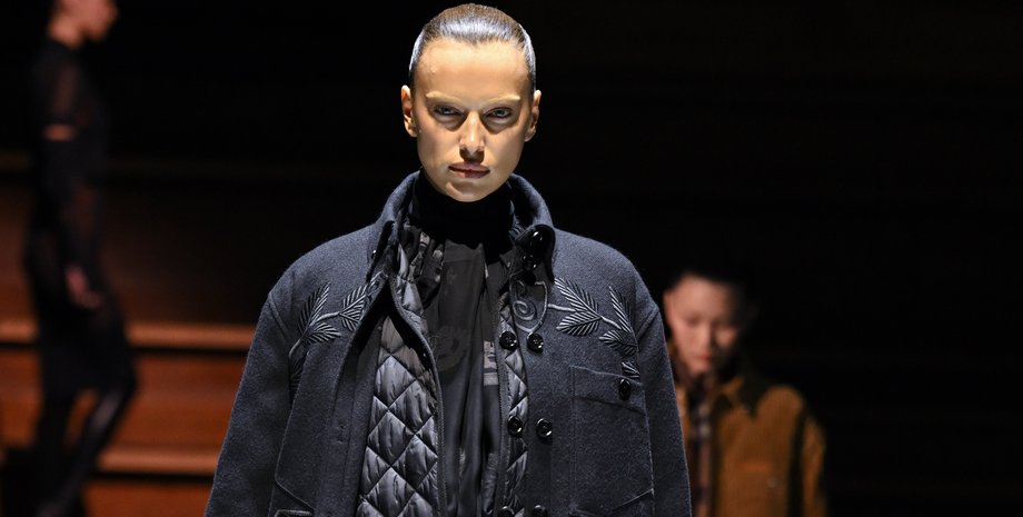 Burberry, ирина шейк, неделя моды, российская модель, модель из россии, риккардо тиши