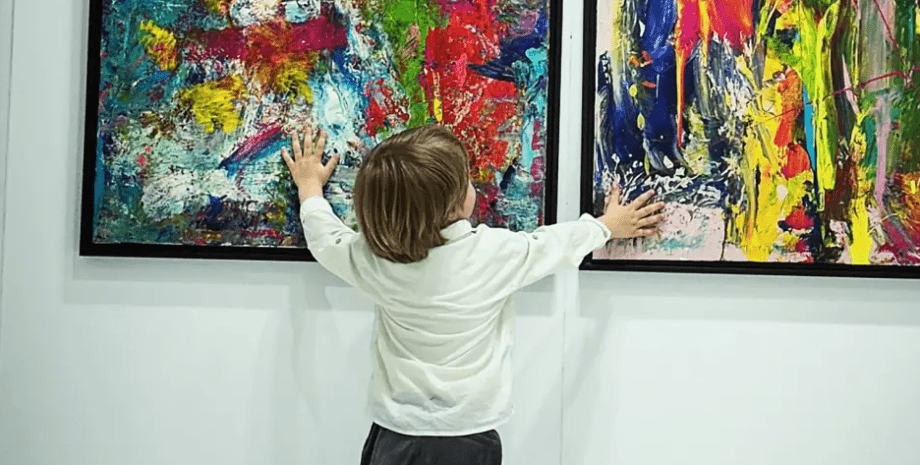 Ребенок гений, Германия, художник, продажа картин, коллекционирование, фото, курьезы
