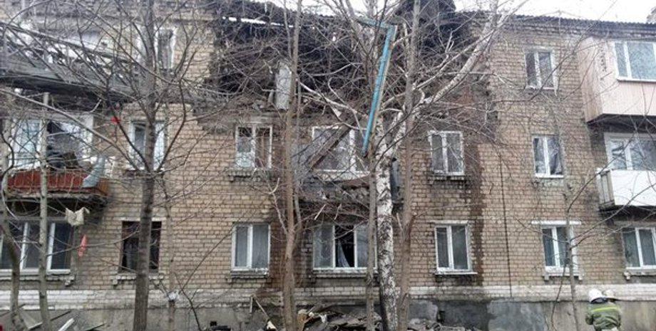 Взрыв бытового газа в Макеевке / Фото: novosti.dn.ua