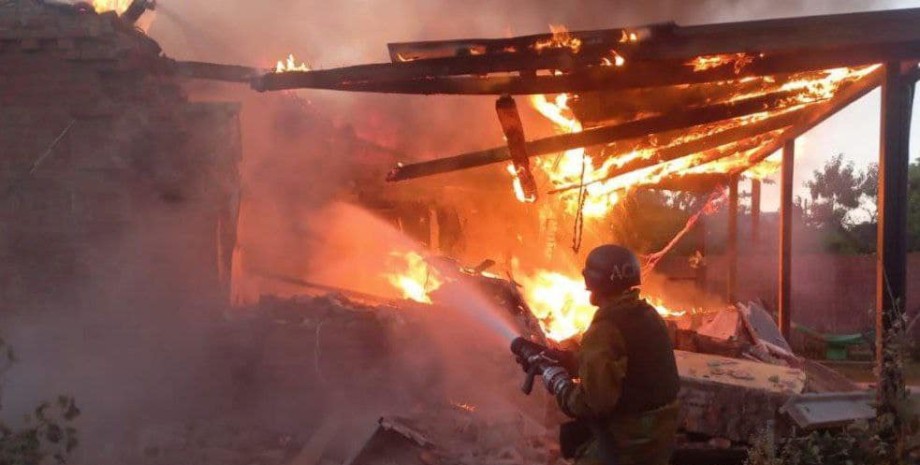 Обстрел Никополя Последствия атаки ВС РФ