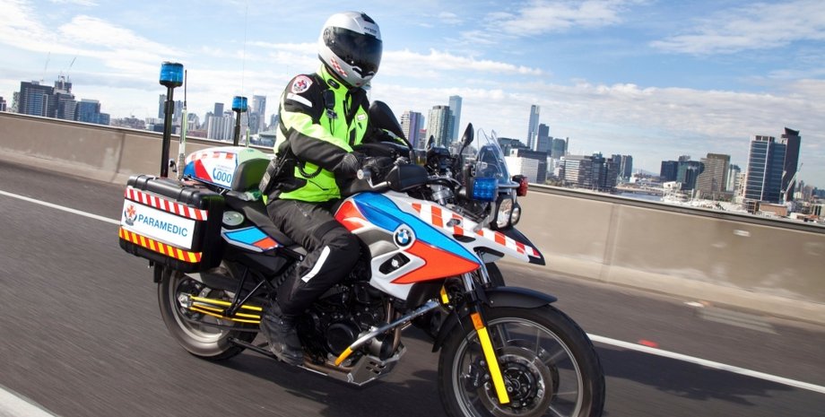 В Украине могут появиться парамедики-байкеры / Фото: pmgroup.org.ua